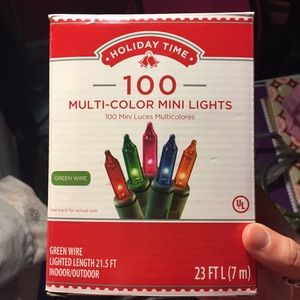 Multi color mini lights